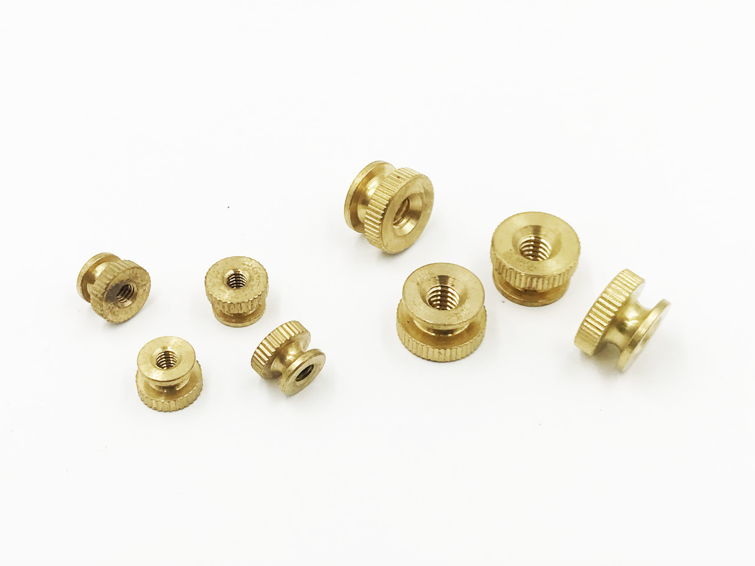 Knurled Nuts Brown Bolt